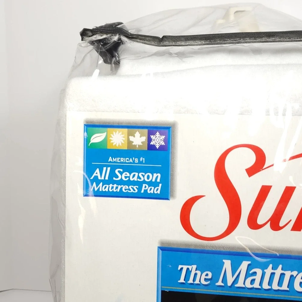 NIB VTG  Sunbeam Heated Mattress Pad 